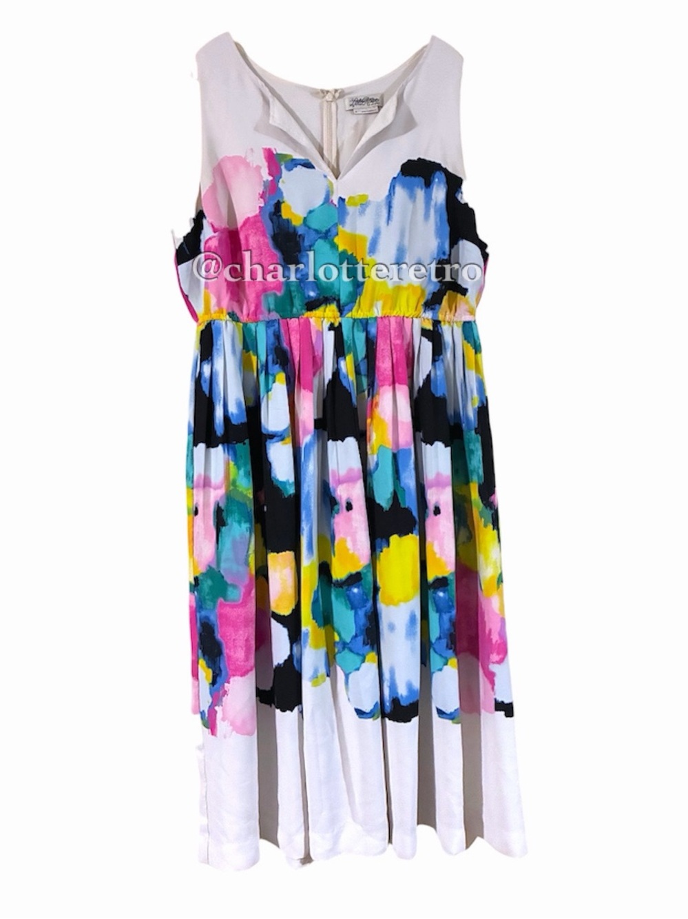 Lela Rose x Lane Bryant • Watercolor Dress